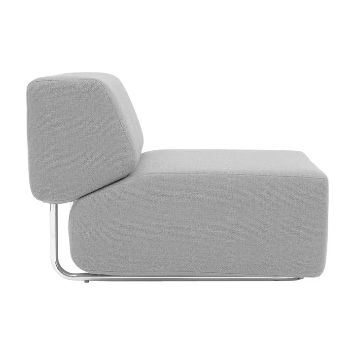 Softline - Noa Modulsofa, Einzelelement, Vision hellgrau (445)