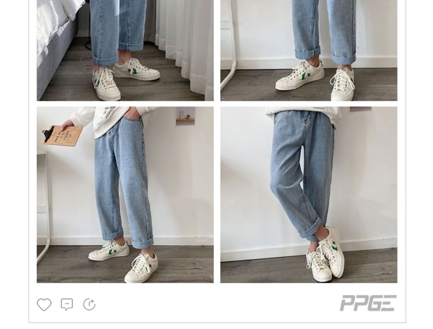 SuperLittle - Hoge taille rechte jeans