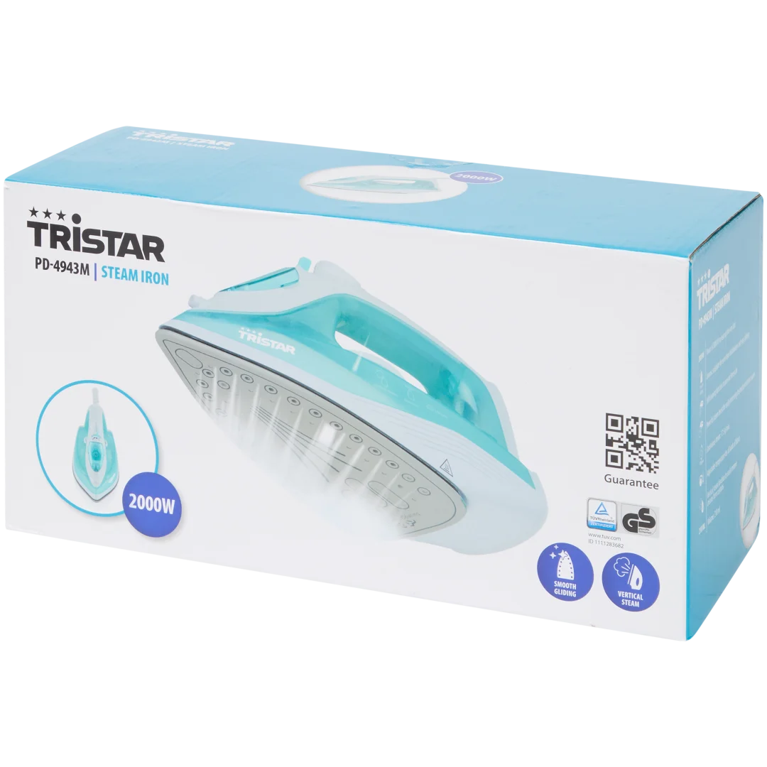Tristar stoomstrijkijzer 2000 watt | diverse kleuren