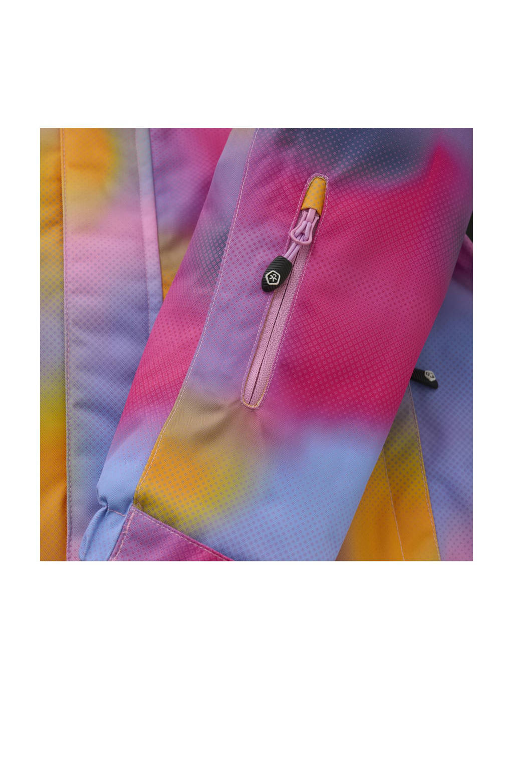 Color Kids ski-jack oranje/roze/blauw