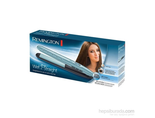REMINGTON - Lisseur sur cheveux mouillés avec soin anti-frizz