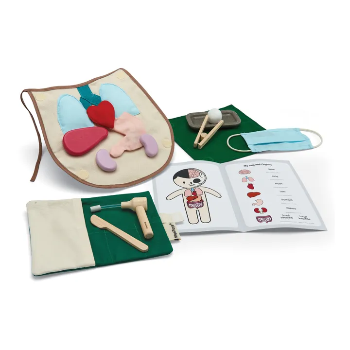 Plan Toys Mon kit de chirurgien en bois d'hévéa