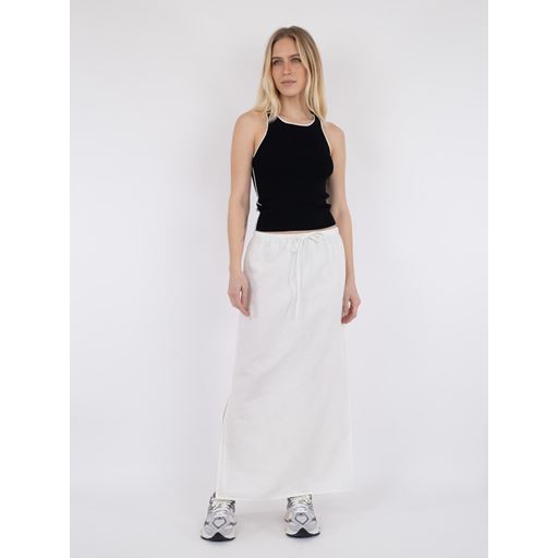 Neo Noir Noa Linen Nederdel, Hvid, 42