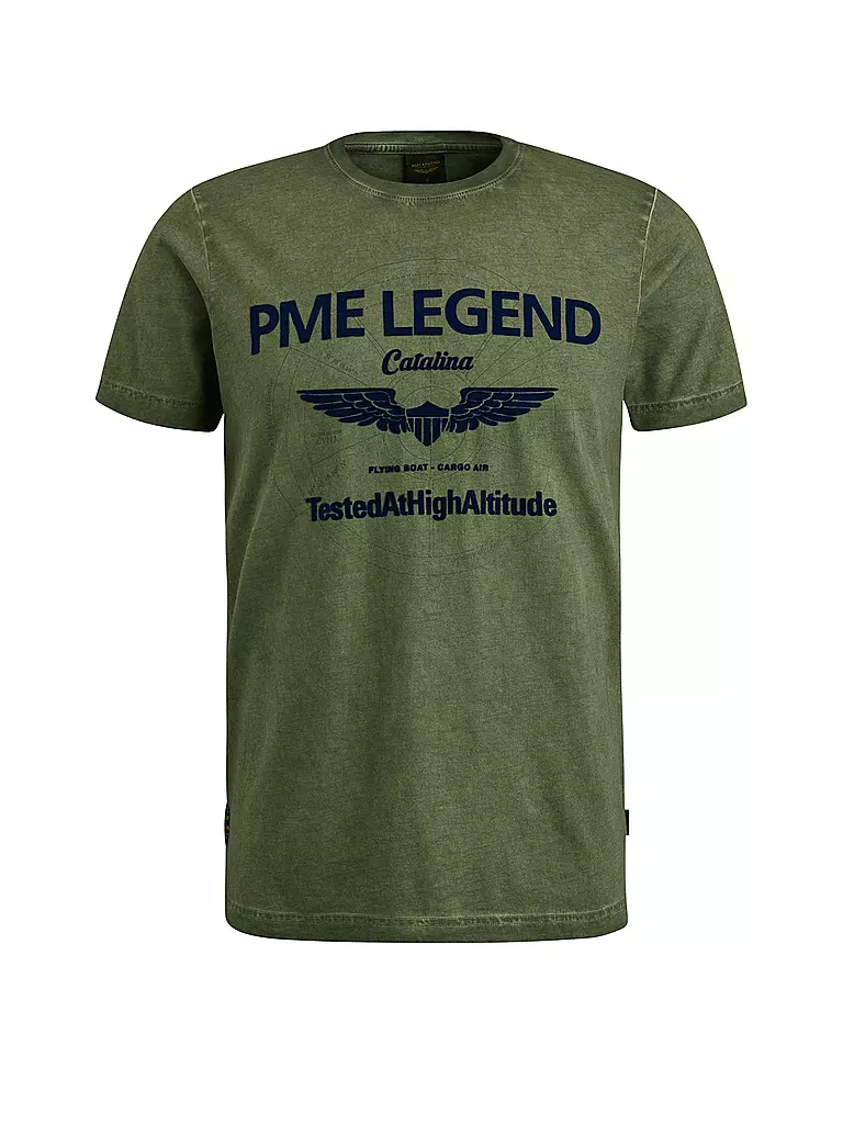 PME LEGEND T-Shirt  dunkelgrün