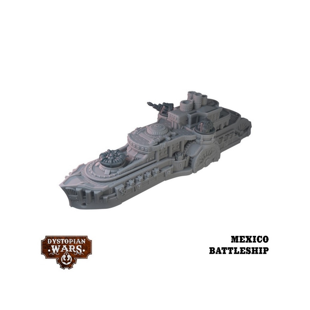 Dystopian Wars - Mexico Battlefleet Set