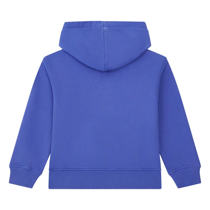 SMALLABLE BASICS Hoodie Garçon Zippé Coton Bio | Bleu indigo
