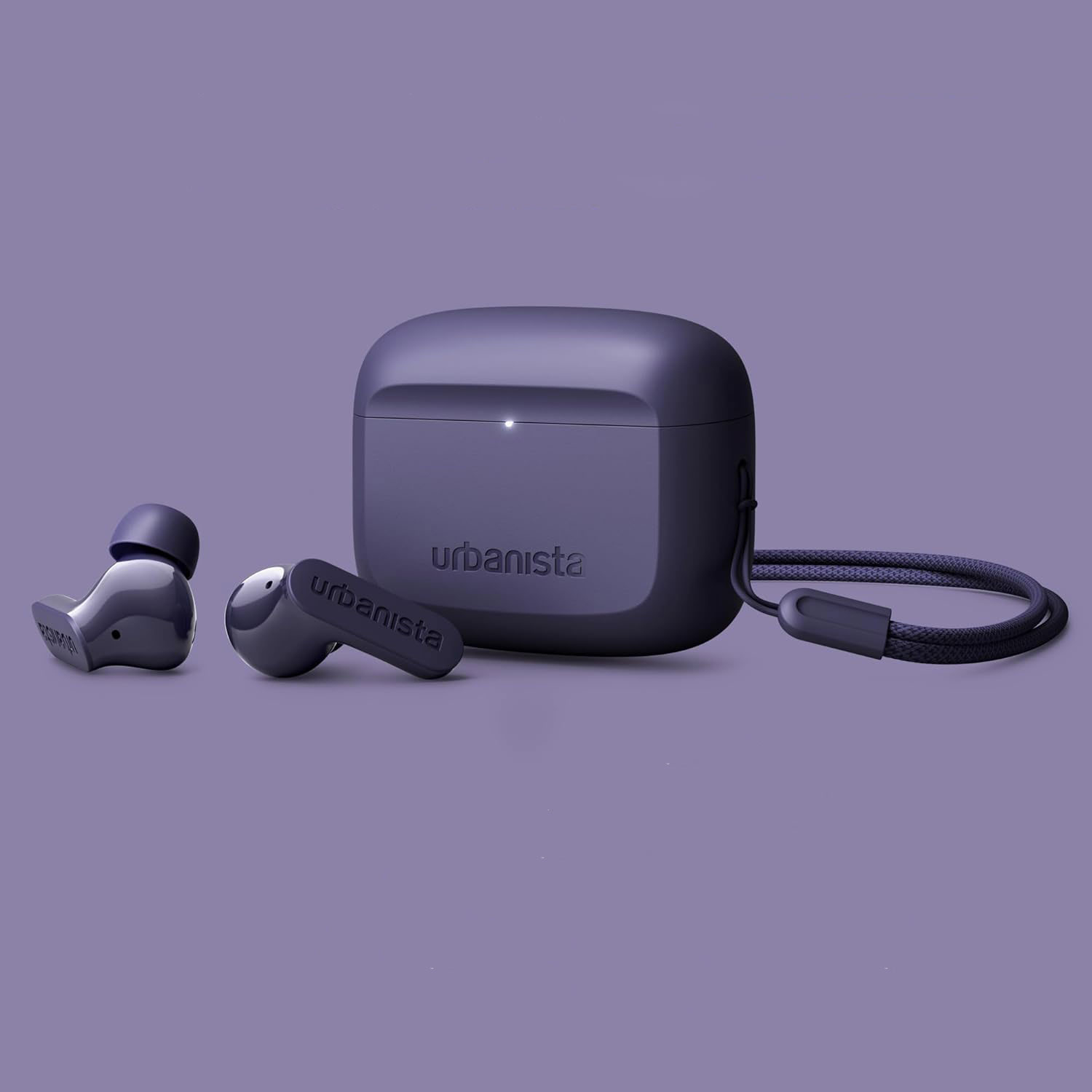 Palo Alto Bluetooth 5.3 TWS In-Ear Kopfhörer Headset IP54 mit Ladecase (1037642) - Dusk Purple