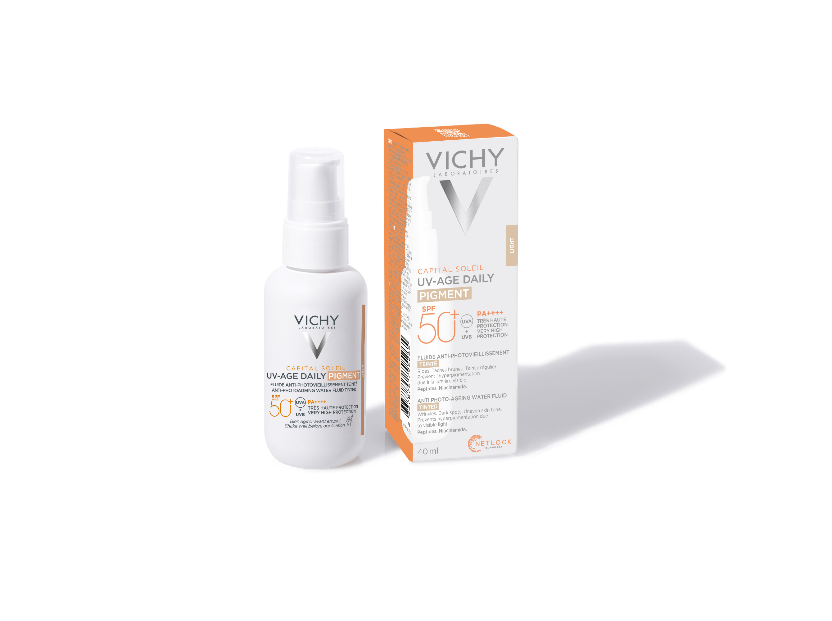 FLUIDO UV-AGE VICHY PIGMENT CLARO SPF50  40ML