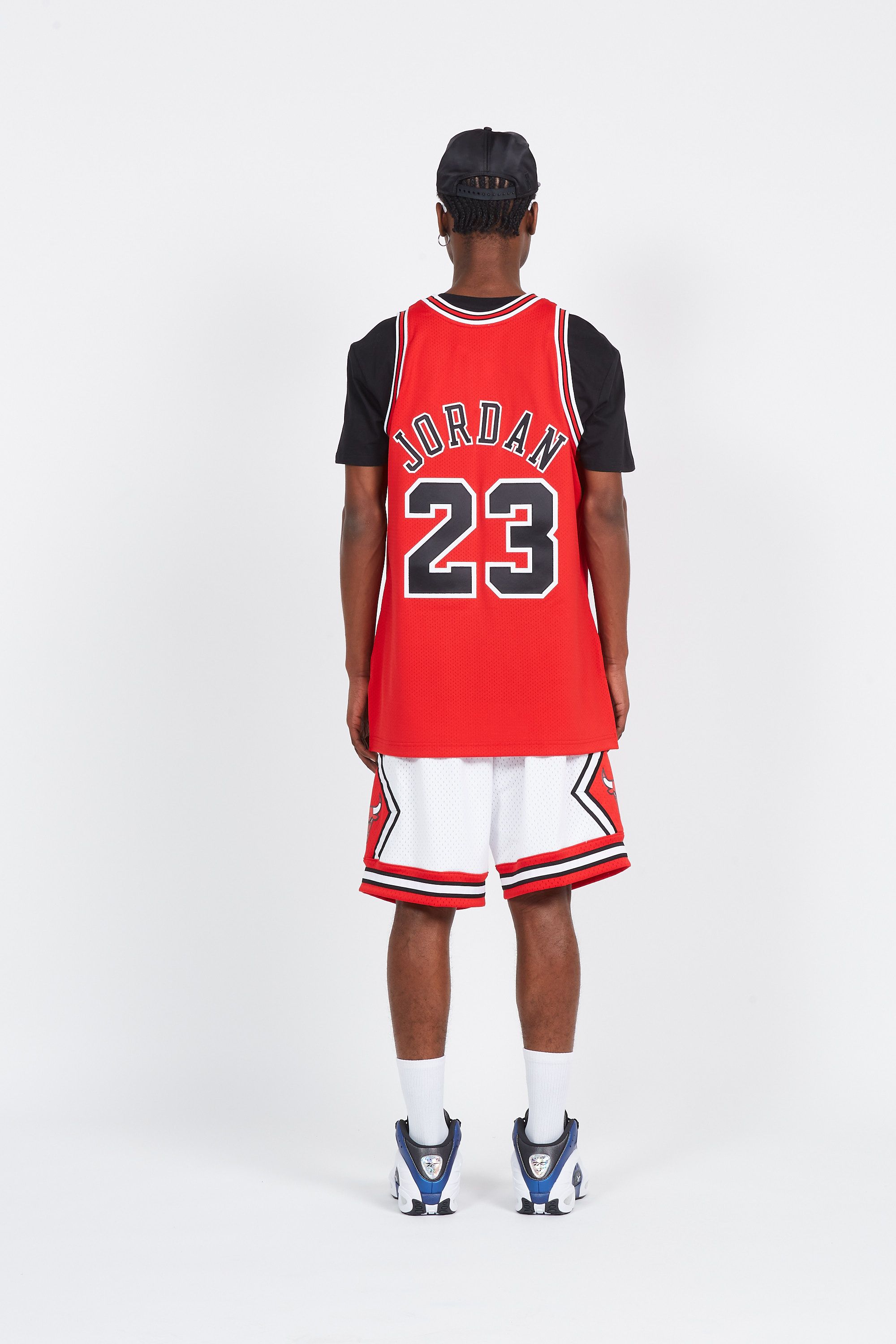 MITCHELL & NESS Short  CHICAGO Blanc
