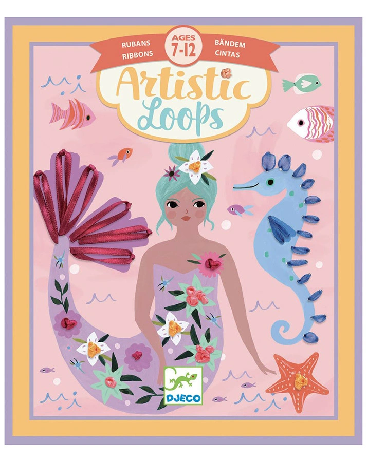 Bastel-Set ARTISTIC LOOPS – ATLANTIS 6-teilig