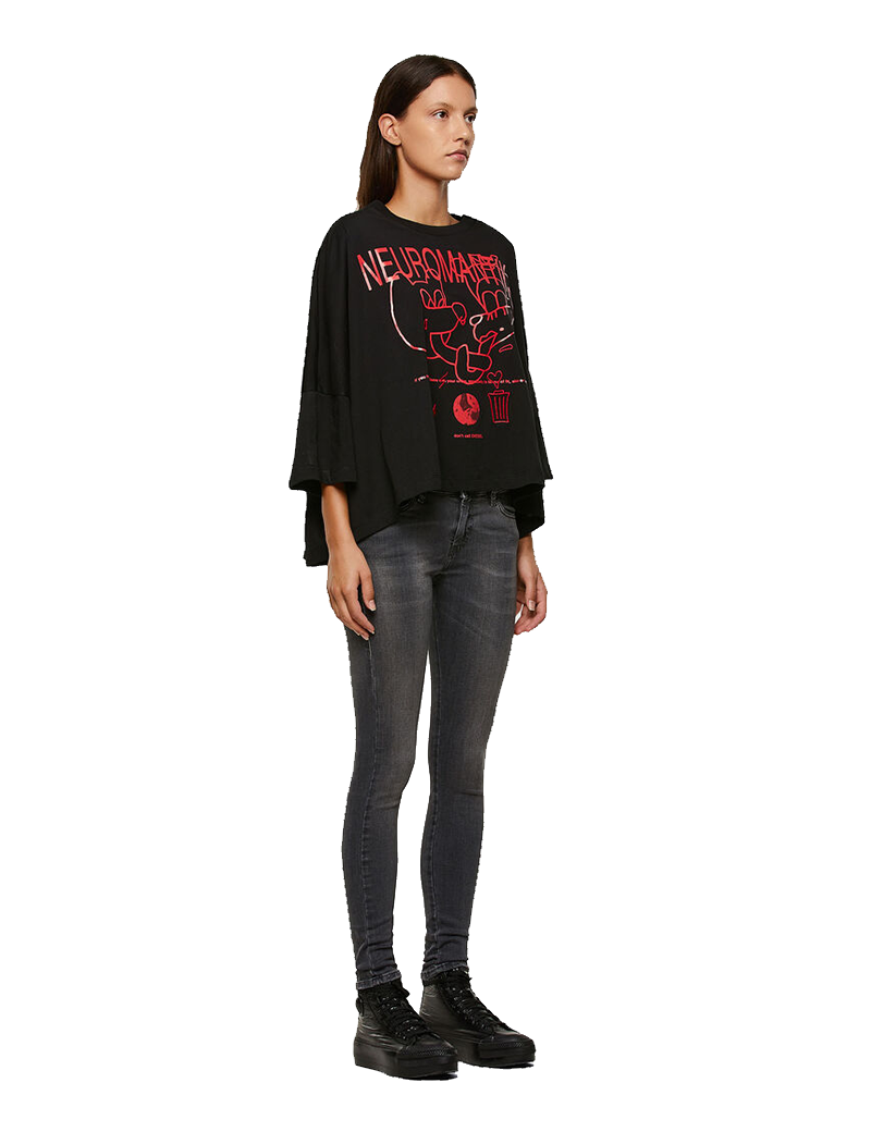 DIESEL JEAN FEMME SLANDY-LOW ZIP 69MY
