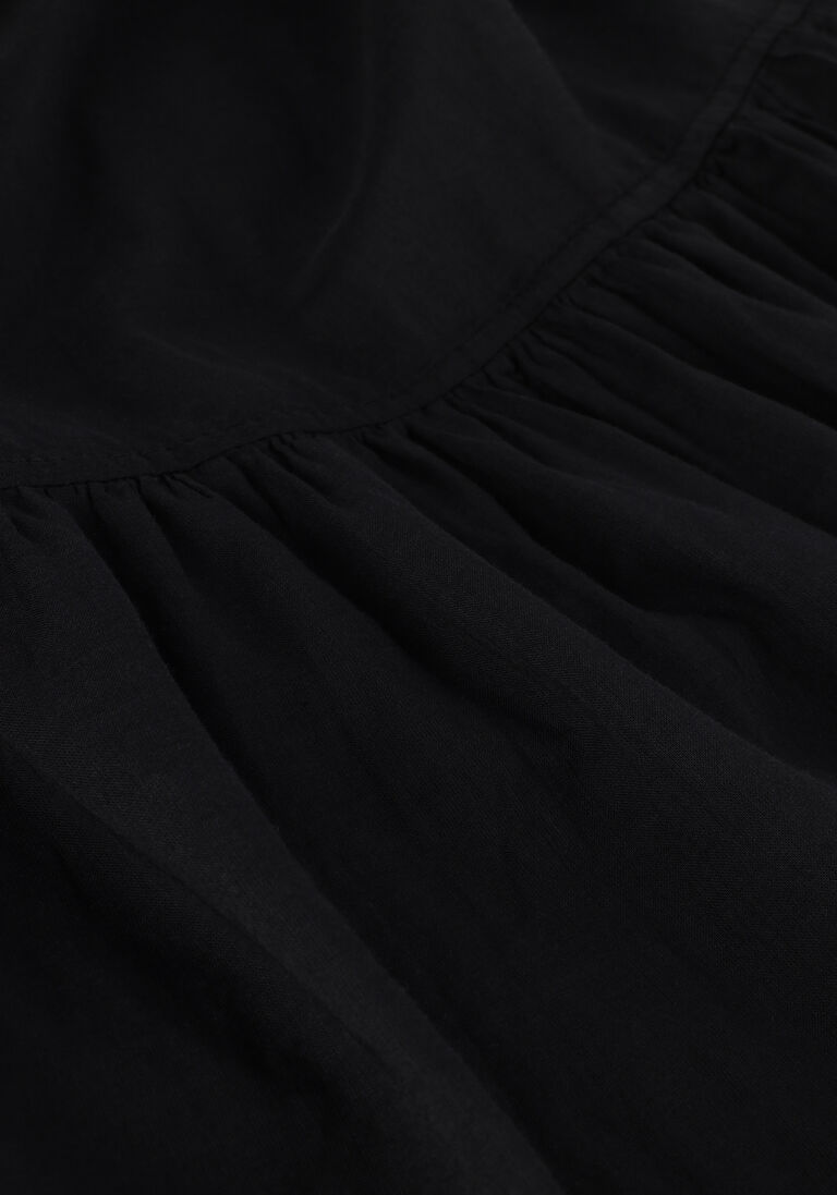 DEVOTION zwarte devotion maxi jurk manousia