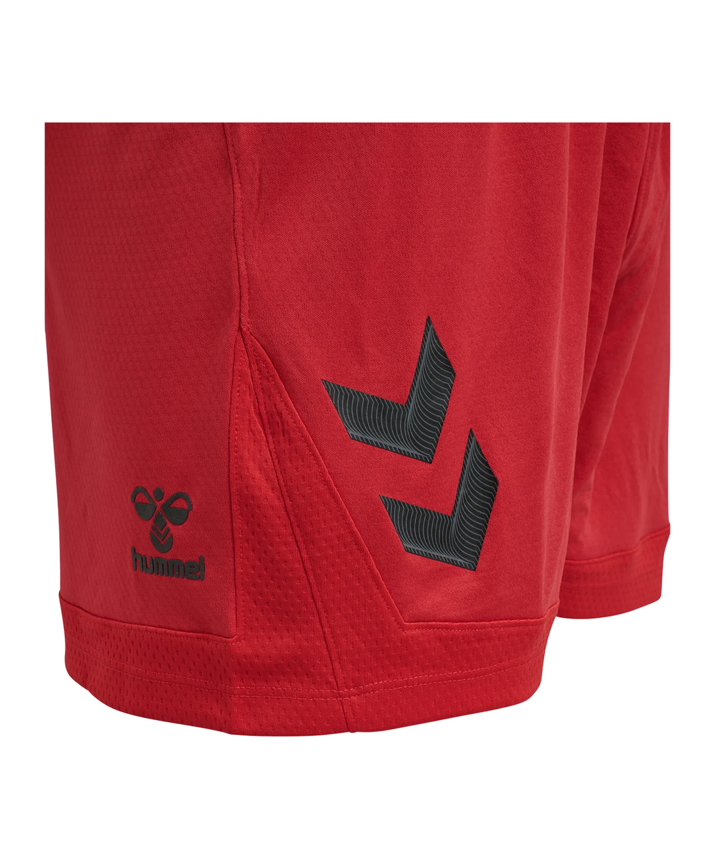 Hummel Lead Poly Shorts Damen Rot F3062