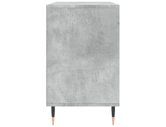 VIDAXL - Armoire à chaussures gris béton 102x36x60 cm bois d'ingénier...