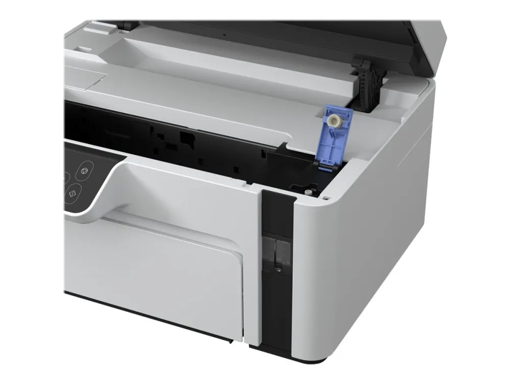 Epson EcoTank ET-M2120 - Multifunktionsprinter - S/H - blækprinter - A4/Legal (medie) - op til 15 spm (udskriver) - 150 ark - USB, Wi-Fi - hvid