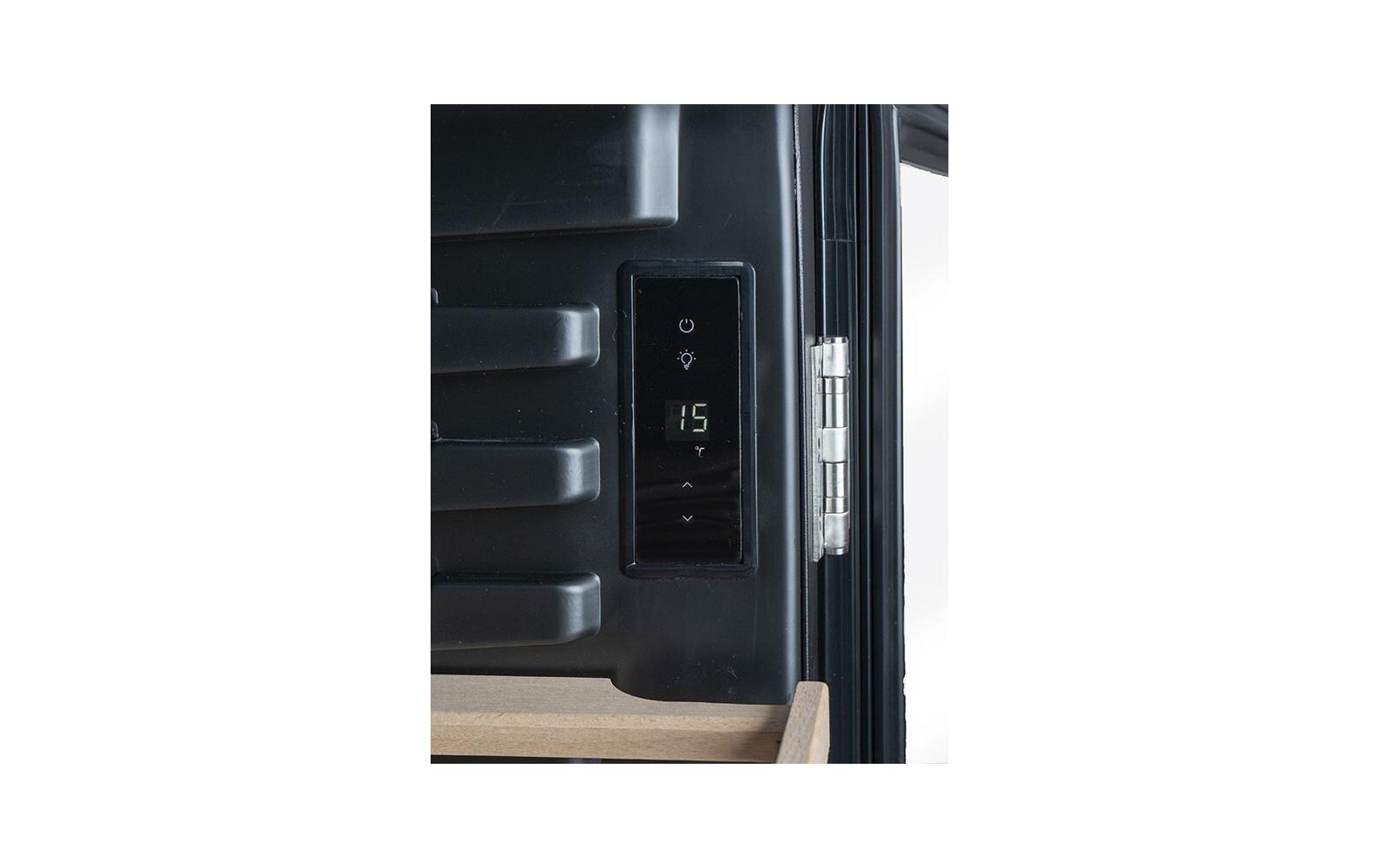 Weinkühlschrank WKH49S Rechts, Schwarz<br>Weinklimaschrank