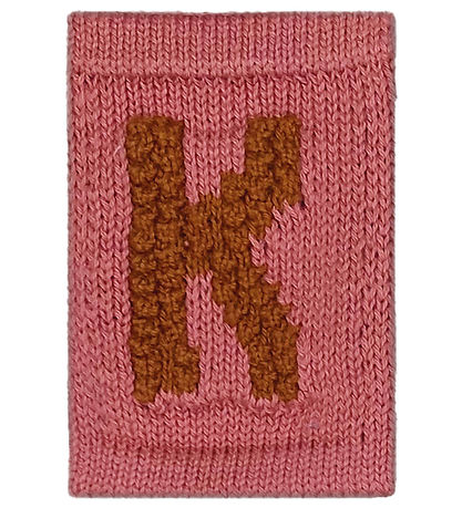 Smallstuff Stickat Buchstabe - K - Rosa Alphabet