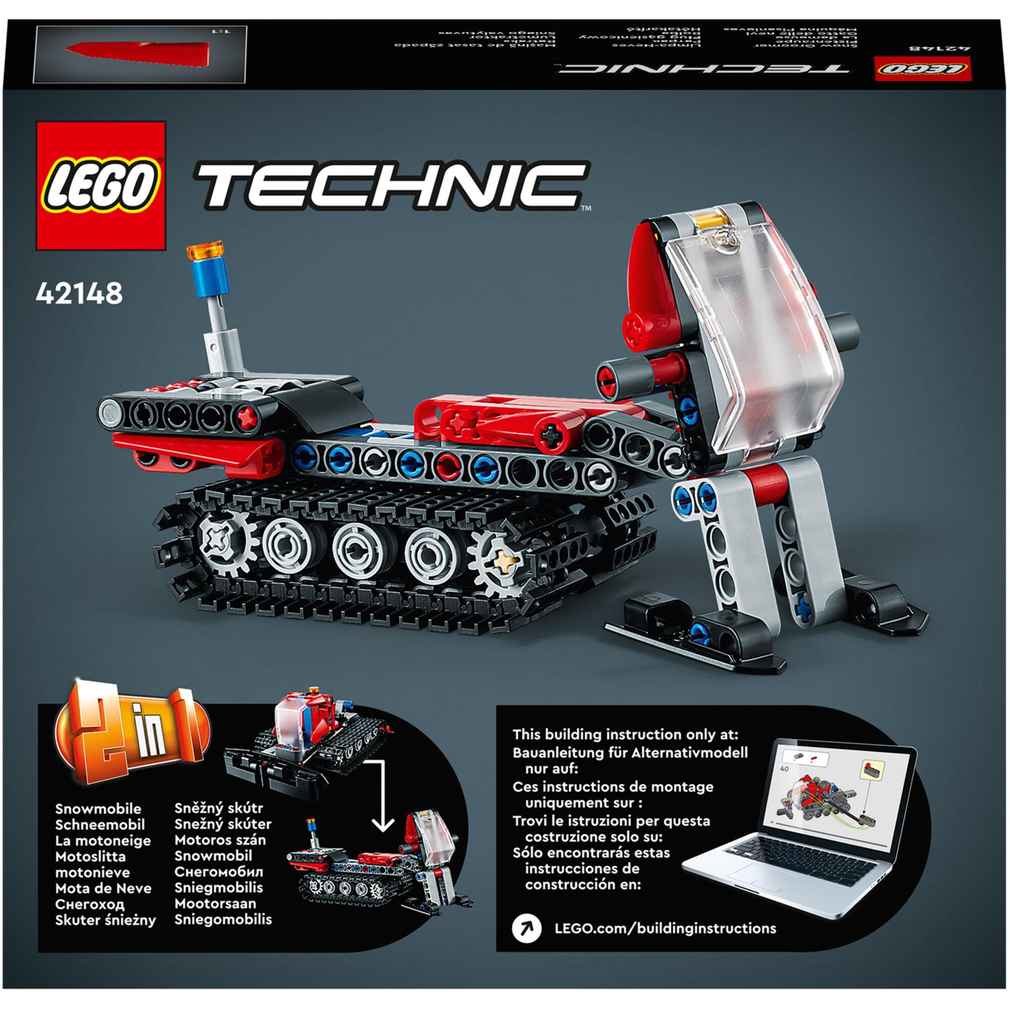 LEGO Konstruktionsspielzeug Technic Pistenraupe