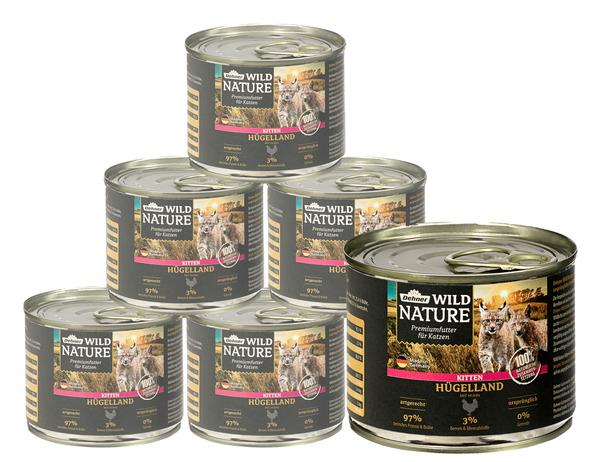 Dehner Wild Nature Nassfutter für Katzen