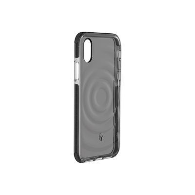 Force Case Urban - Coque de protection pour iPhone X/XS - transparent/gris foncé