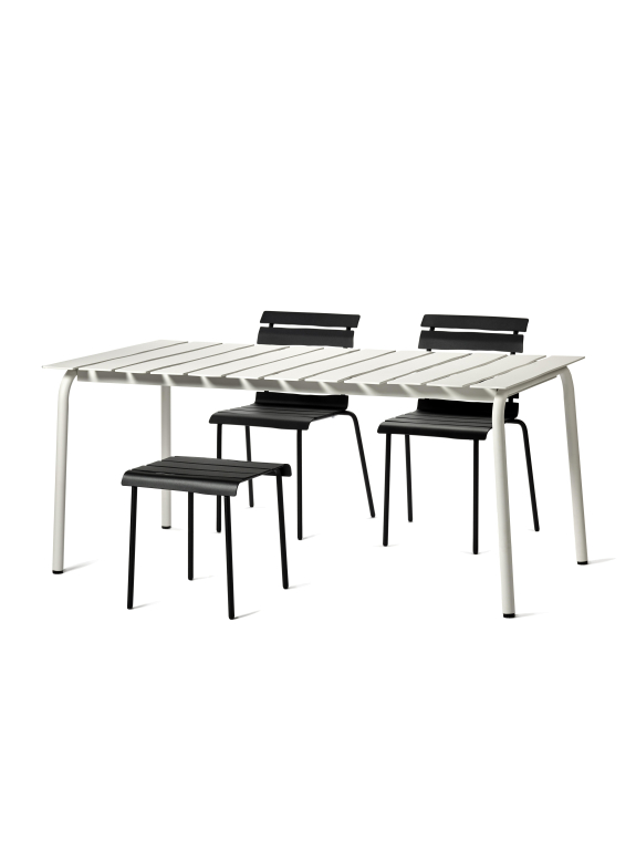 Valerie Objects Aligned tuintafel 85x170 off-white