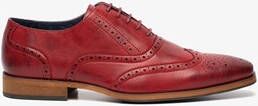 Scapino Emilio Salvatini veterschoenen rood