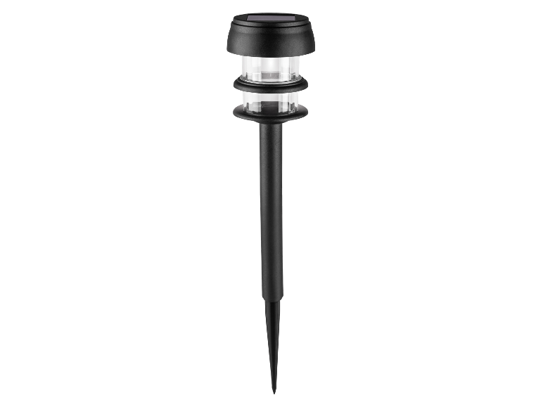 4 solar LED-tuinlampen