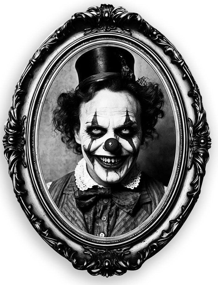Halloween Muursticker Horror Clown 30cm