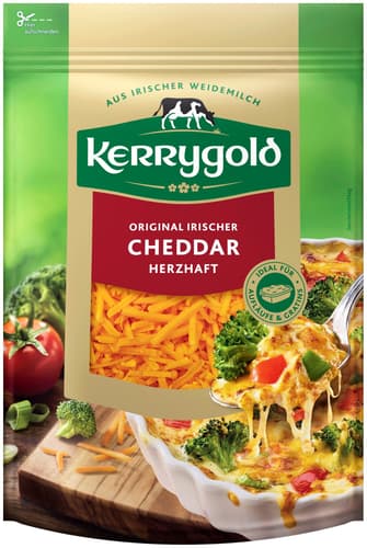 Kerrygold Irischer Cheddar Reibekäse