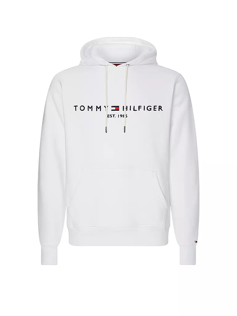 TOMMY HILFIGER Kapuzensweater - Hoodie weiss