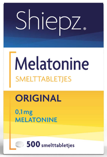 Shiepz Melatonine Original Smelttabletjes 500TB