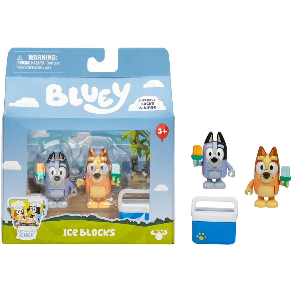 Køb Bluey 2-pak Chef & Socks Iceblocks
