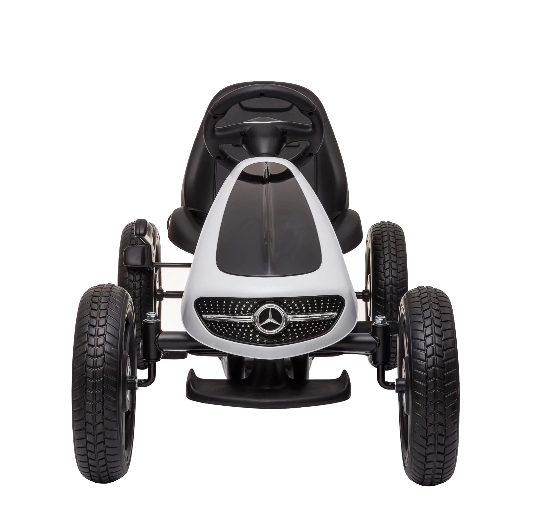 Go Kart Kinder Mercedes weiss