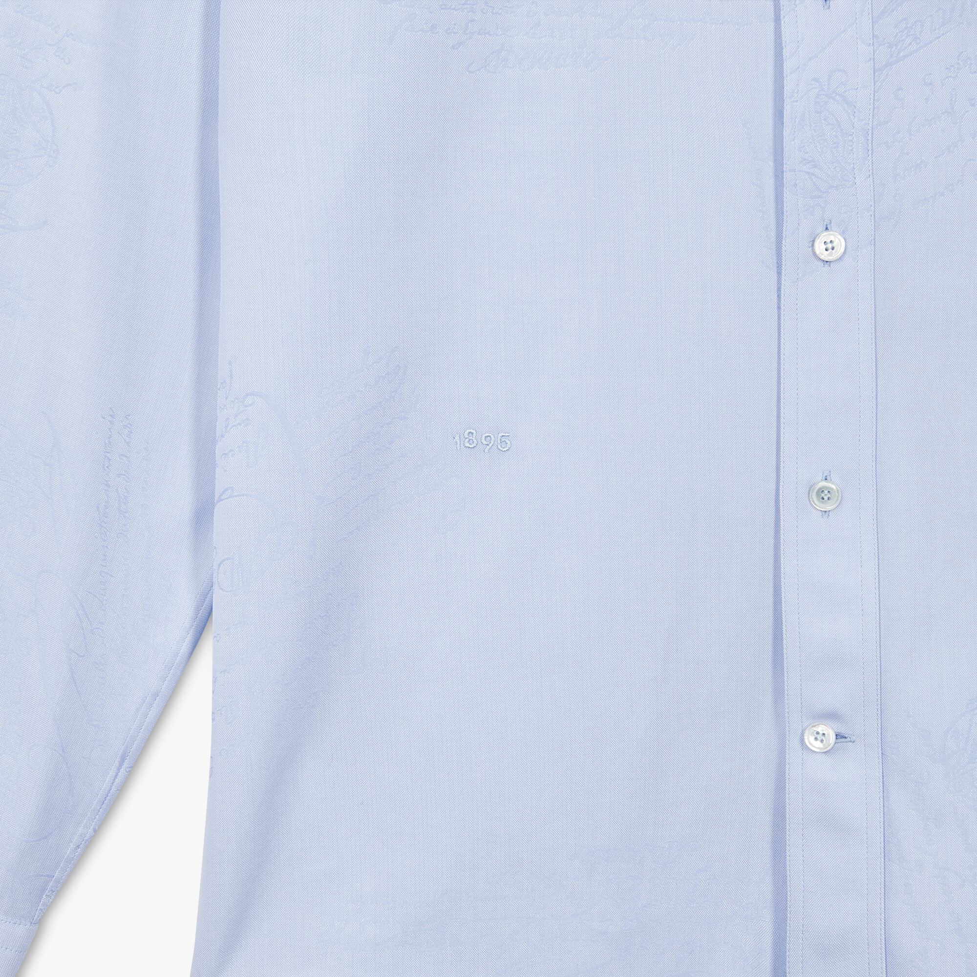 Chemise À Col Boutonne En Coton Scritto