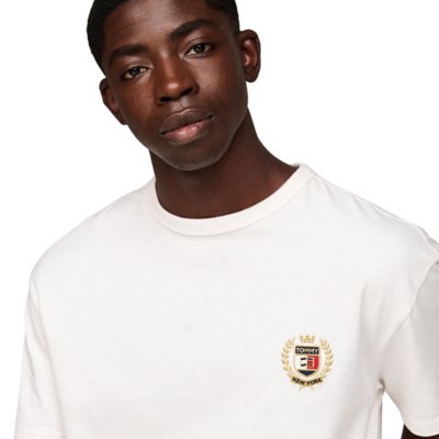 Tee-shirt à manches courtes homme Tjm Reg Rwb Crest Flag TOMMY HILFIGER