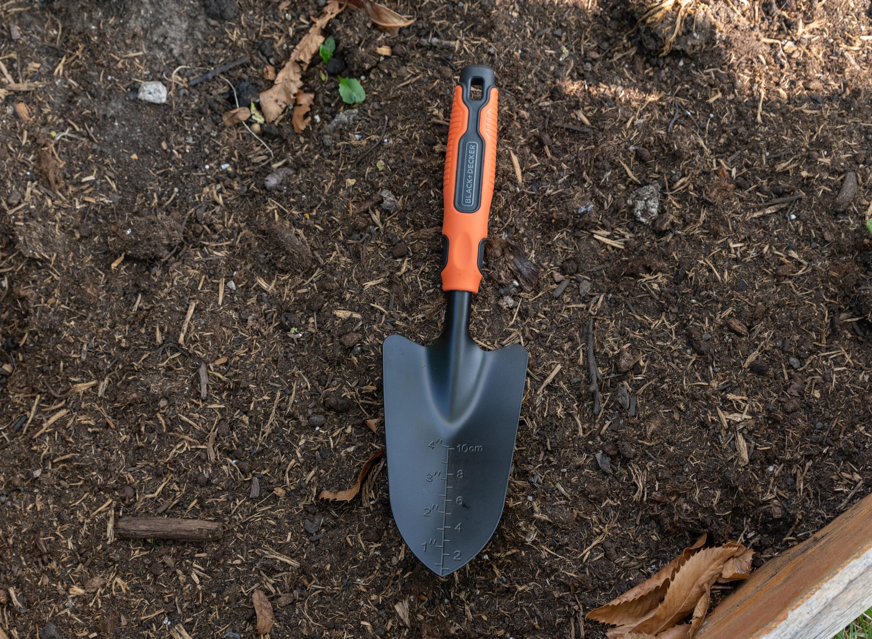 Gartenschaufel mit Skala 35 cm