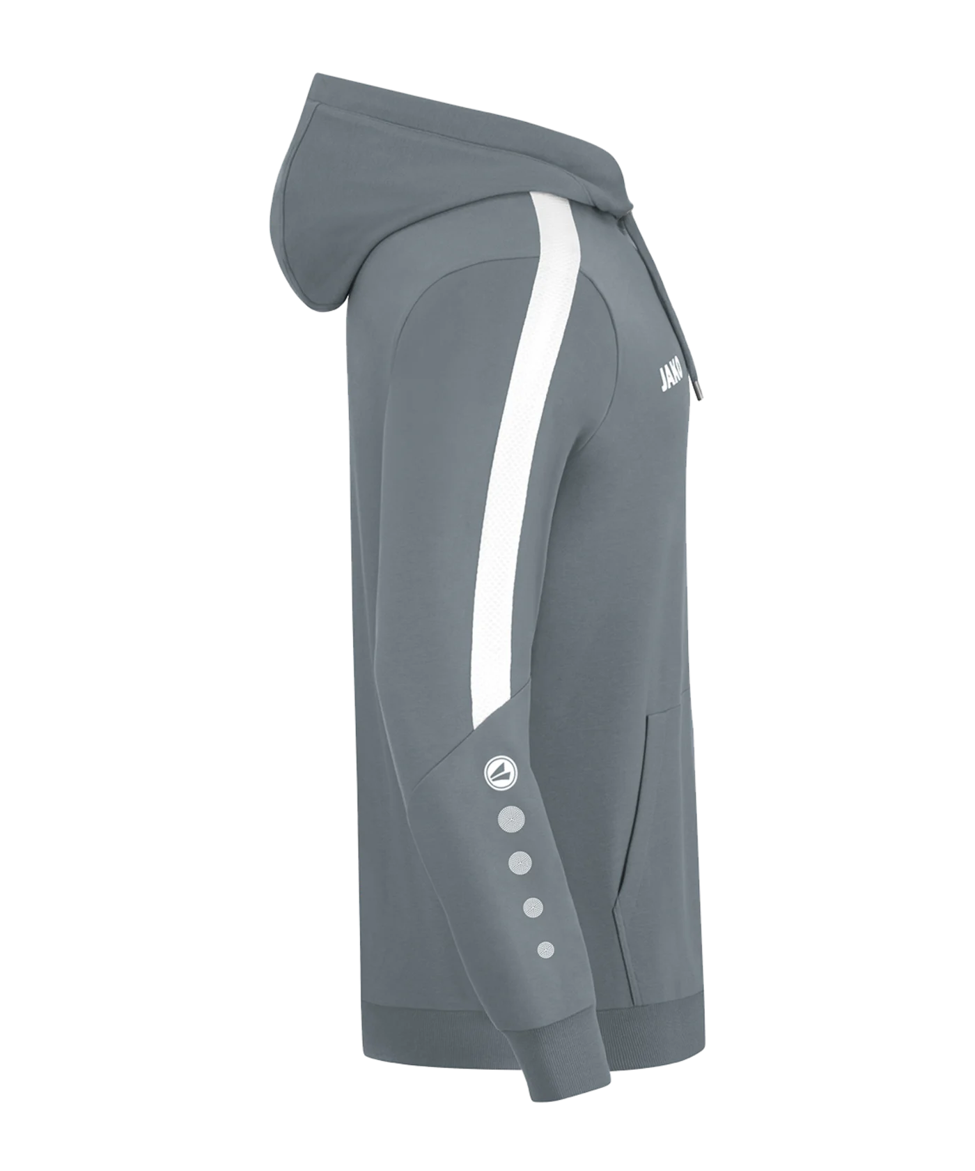 JAKO Power Hoody Grau Weiss F840