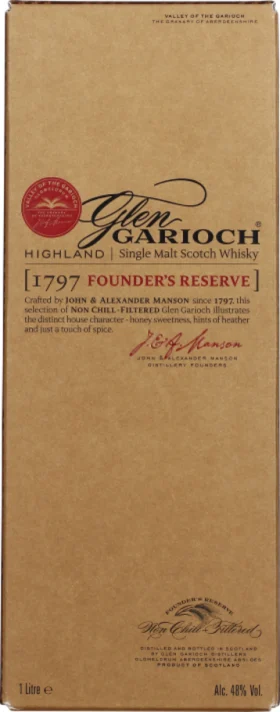 GLEN GARIOCH FOUNDERS RESERVE 1LTR