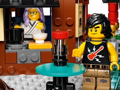 LEGO NINJAGO® stadstuinen (71741)