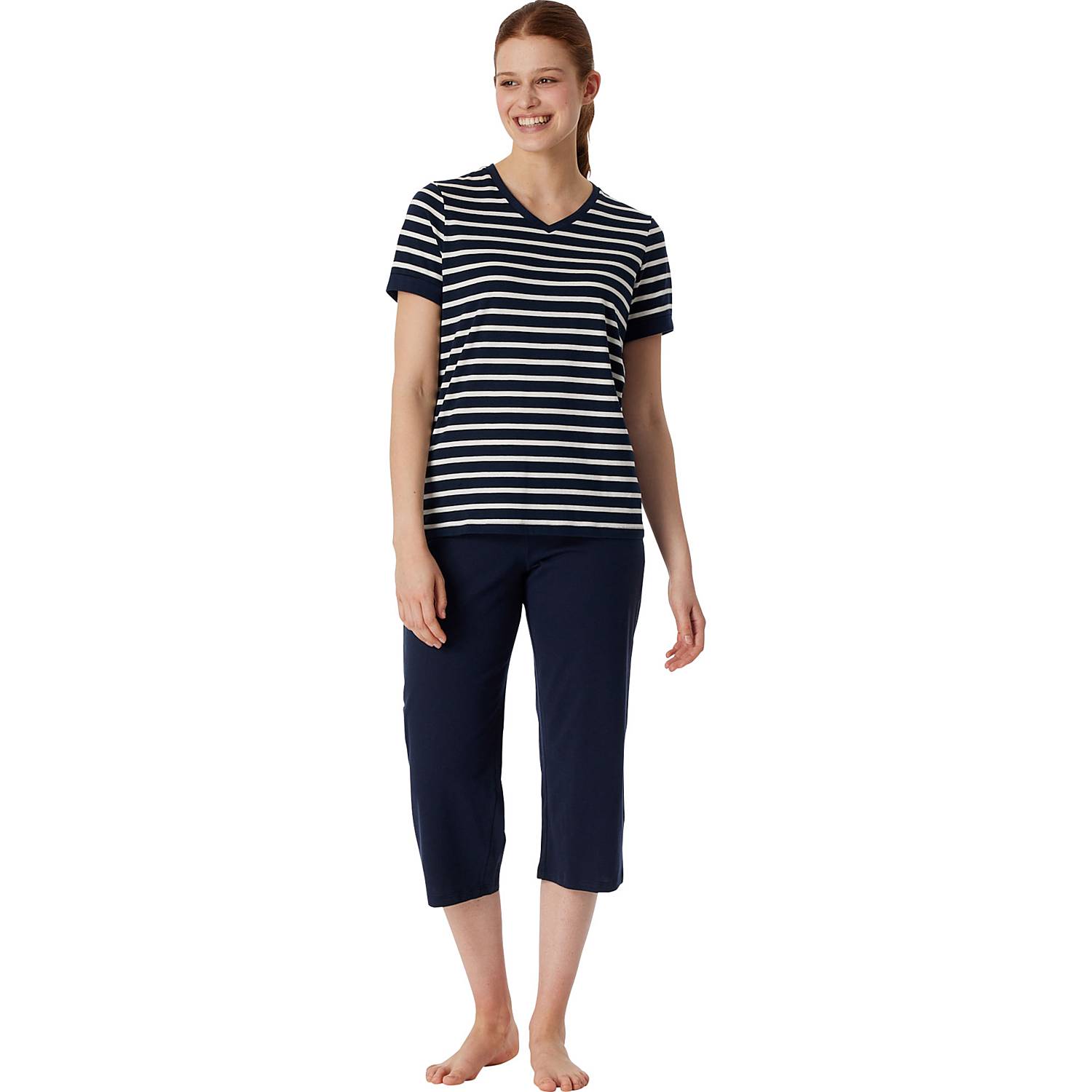 Schiesser Single-Jersey Damen-Schlafanzug