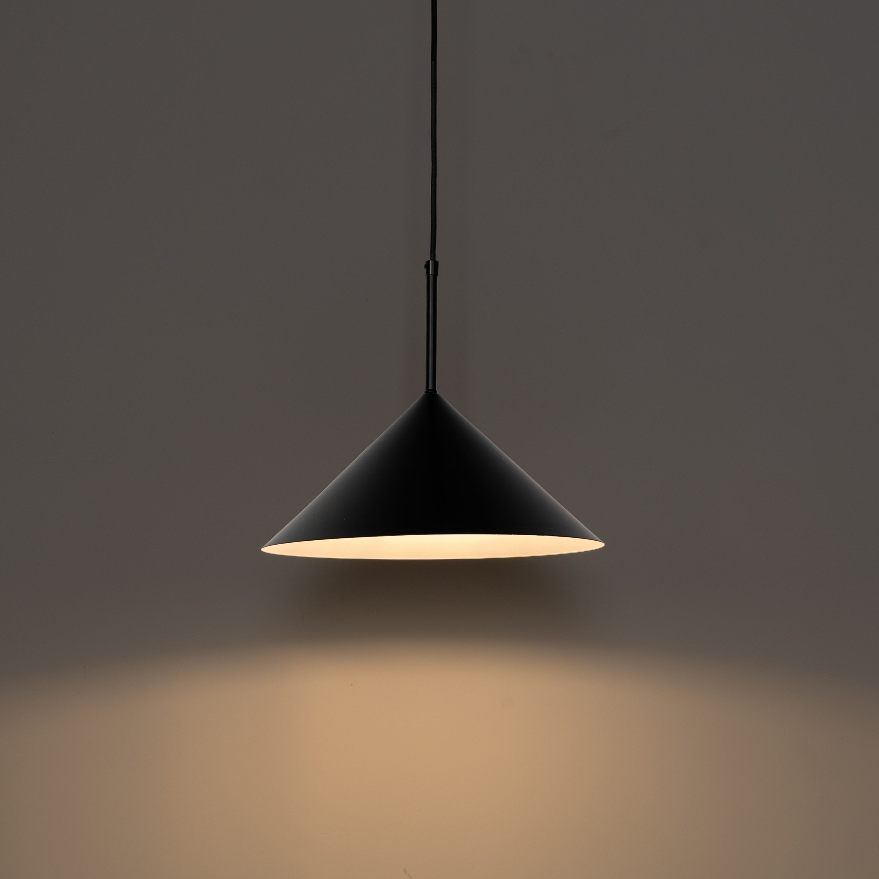 Design hanglamp zwart - Triangolo