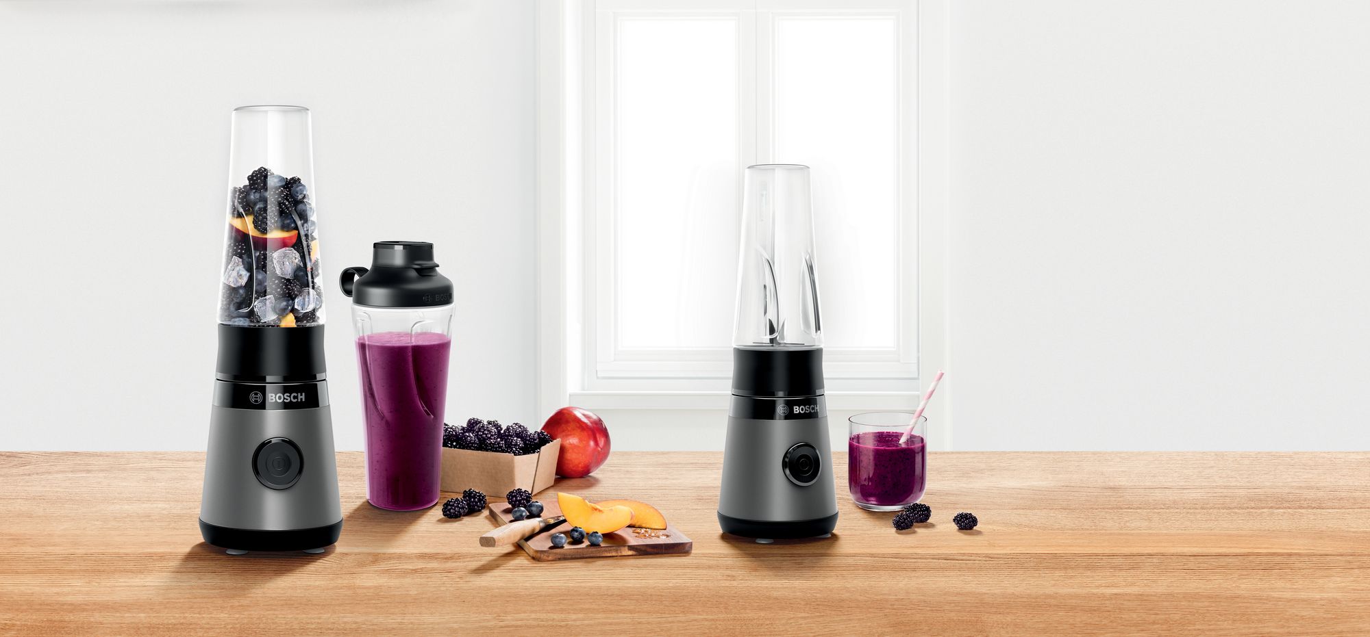 Liquidificador VitaPower Série 2 450W em aço inoxidável MMB2111S