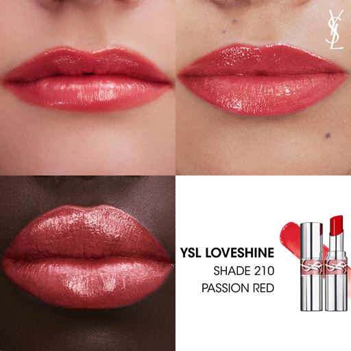Yves Saint Laurent Loveshine Wet Shine Lipstick, 210 Passion Red