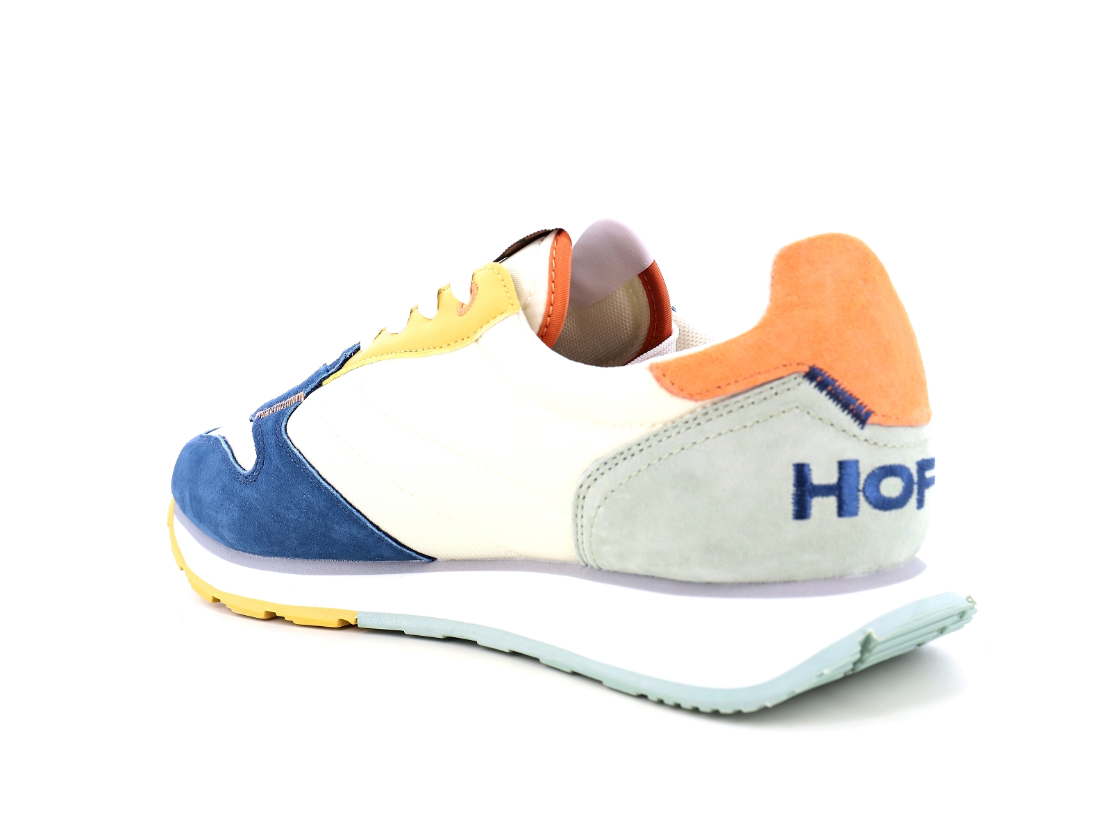 Hoff-PERGAMON Matières combinées Bleu-Orange