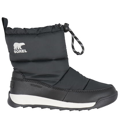 Sorel VinterStøvler - Whitney II Plus Puffy - Sort/Sea Salt