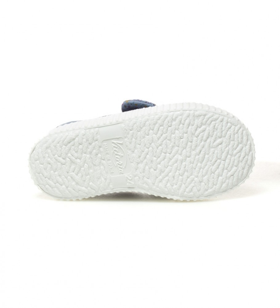 Chinelo Victoria com estampa de minhoca marinha