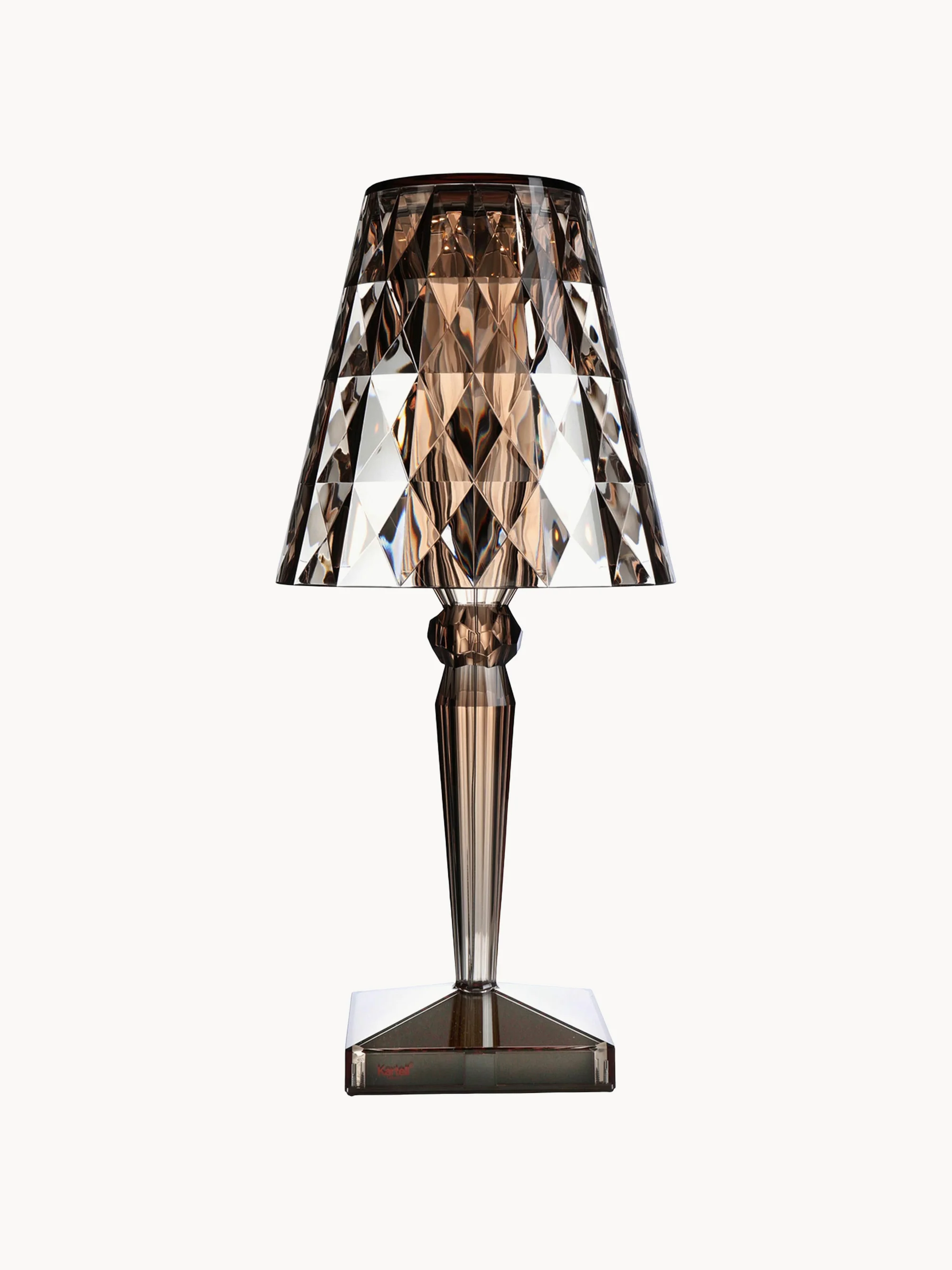 Mobiele dimbare LED-tafellamp Big Battery, H 37 cm