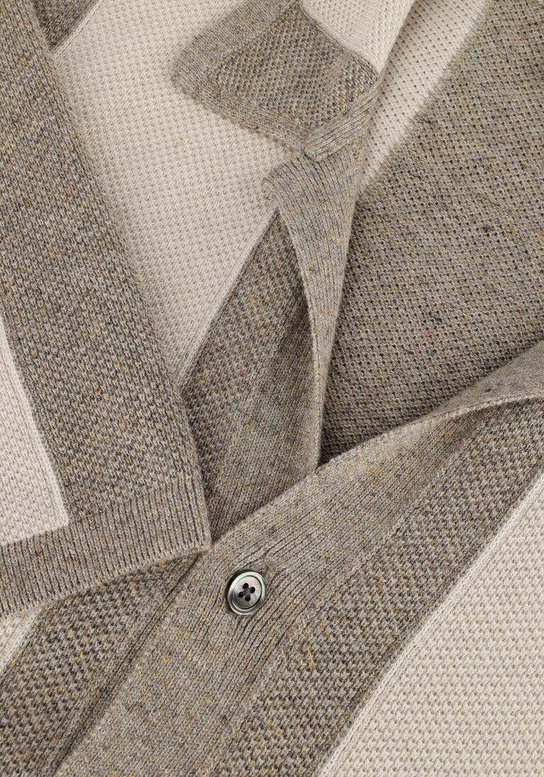 beige profuomo polo polo camp button th
