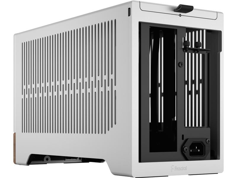Fractal Design PC-Gehäuse Terra Silver Kompaktes Mini-ITX Gehäuse mit stilvoller, moderner Optik