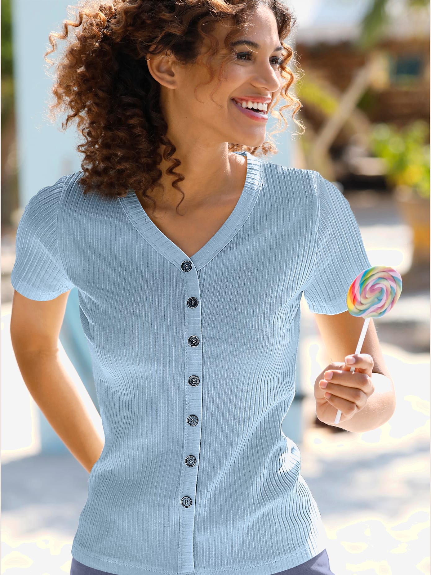T-shirt à manches courtes qualité viscose extensible souple